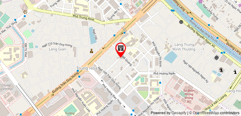 Bản đồ đến Công Ty TNHH Woori Telecom Vina