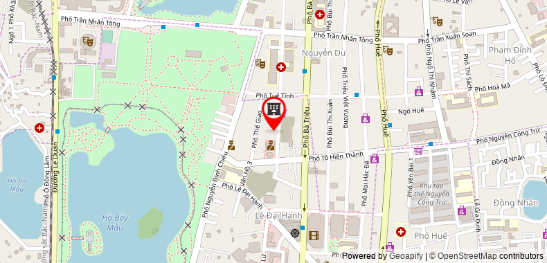 Map go to Ho Nguyen Van Giang Business