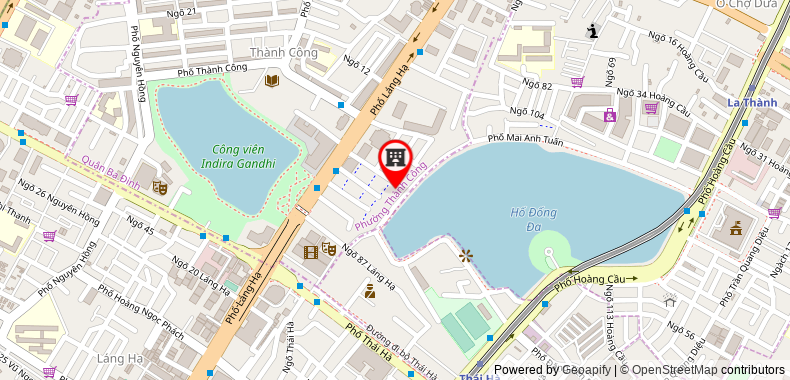 Map go to giao nhan van tai va thuong mai Hong Ha Company Limited