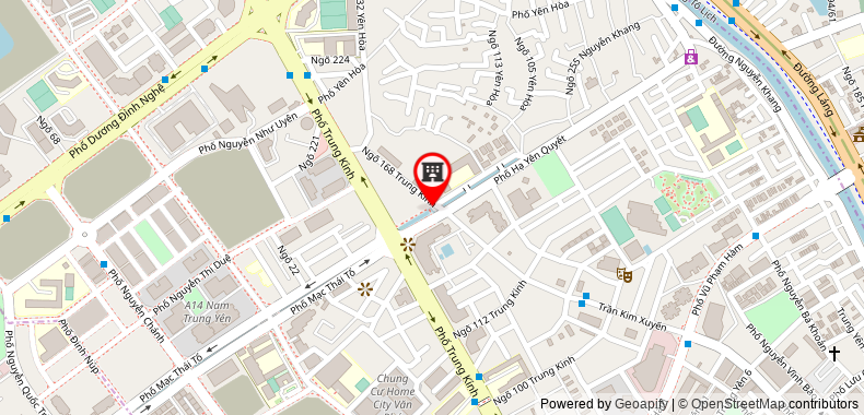 Map go to Representative office of in Ha Noi Cyl Shipping Joint Stock Company