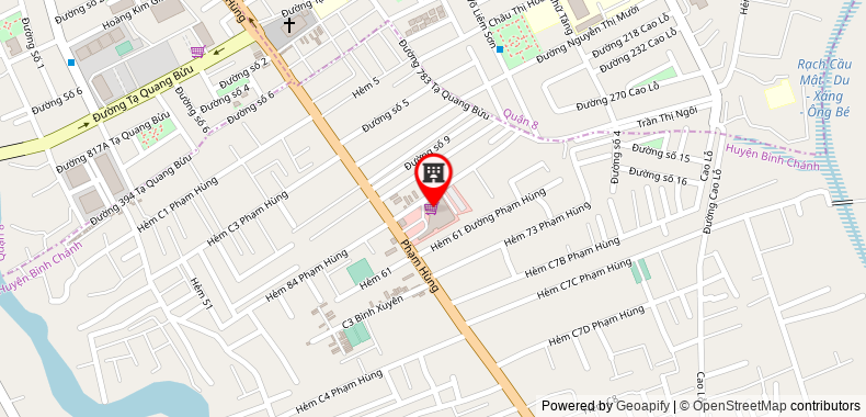 Map go to Nhan ai Sg Service Trading Construction Company Limited