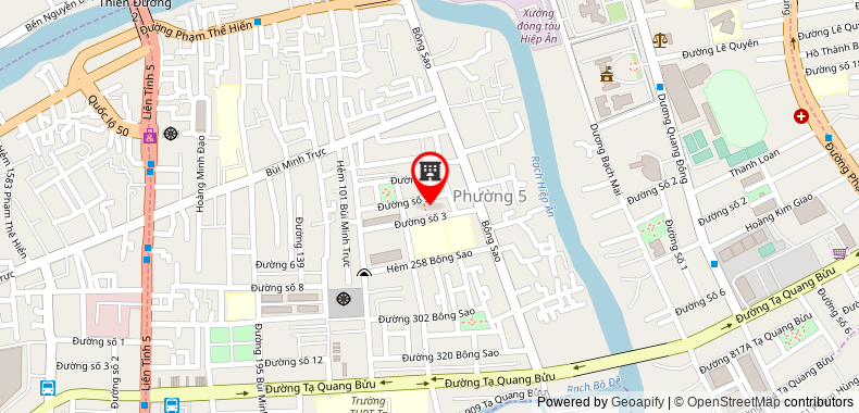 Map go to Tin Nghia Stationary Company Limited