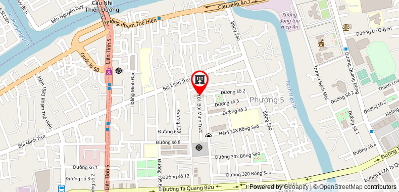 Map go to Vuong Gia Fashion Company Limited