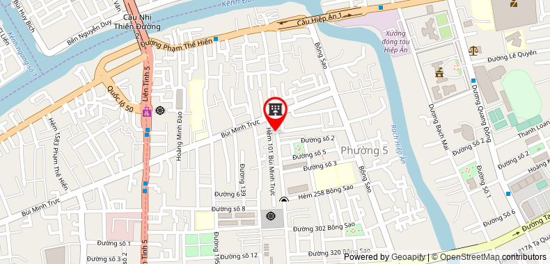 Map go to Nguyen Bao Furniture Trading Production Company Limited