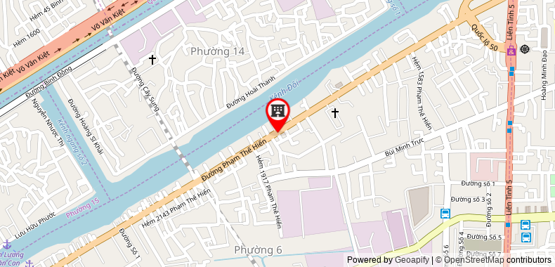 Map go to Tan Truong Thinh Thread Fabric Trading Company Limited
