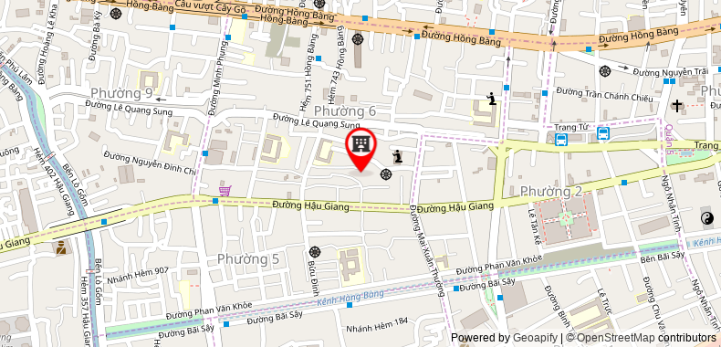 Map go to Tan Hung Phat Construction Trading Production Company Limited