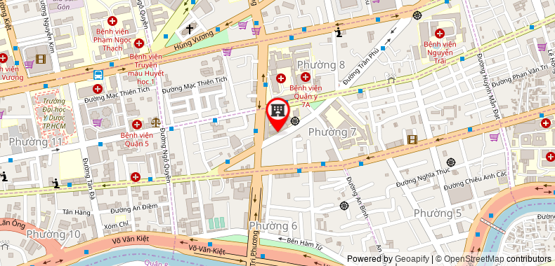 Map go to Phan Hung Construction Investment Joint Stock Company