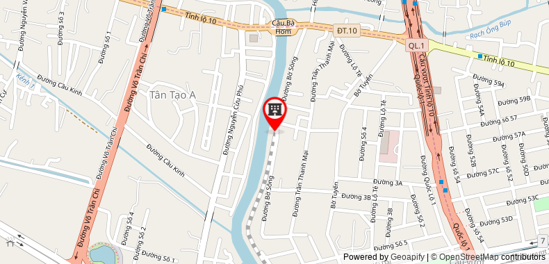 Map go to Thai Binh An Import Export And Trading Production Company Limited