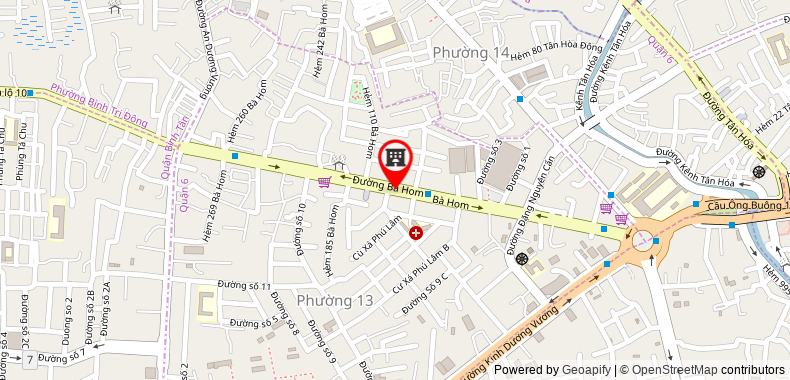 Map go to Ly Hung Service Trading Production Company Limited