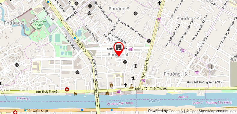 Map go to TM - DV Kien Nhan Company Limited
