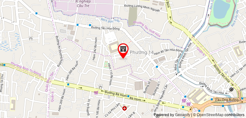 Map go to Hoa Viet Thai Cosmetics Trading Production Company Limited