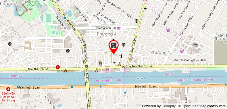 Map go to Logistics Van Minh Company Limited