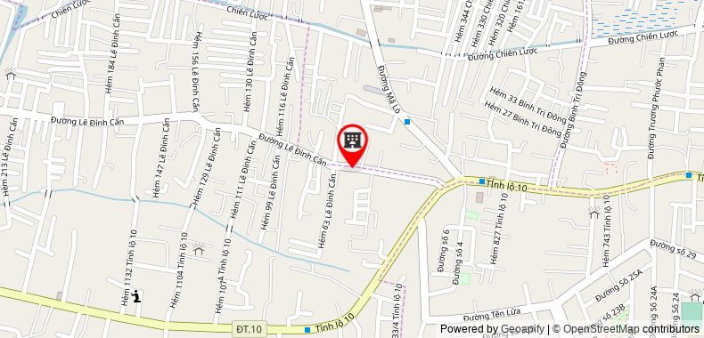 Map go to Van Thinh Real Estate Business Investment Company Limited