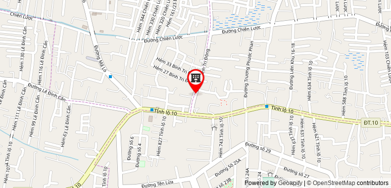 Map go to Sac Dep Nhu y Cosmetics Production Service Trading Company Limited