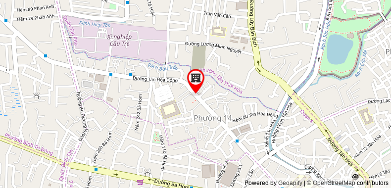 Map go to Khang Phuc Production Trading Service Company Limited