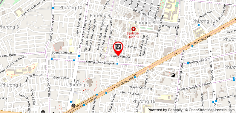 Bản đồ đến Công Ty TNHH TM Thiết Bị Điện Thiên Long