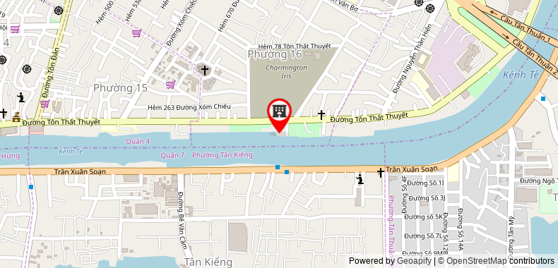 Map go to Gia Thanh Garment Service Consultant and Trading Company Limited