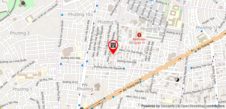 Bản đồ đến Công Ty TNHH Thể Thao Rsg