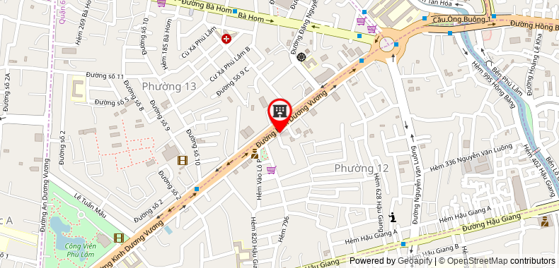 Map go to Phong Trinh Shipping Service Trading Production Company Limited