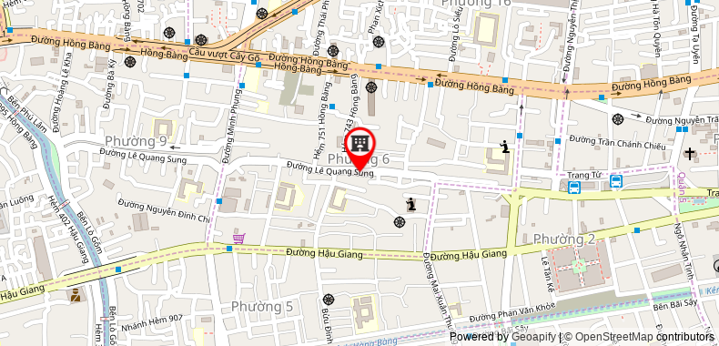 Map go to Binh Nguyen Food Company Limited