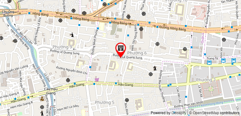 Map go to Phuong Cuc Service Trading Production Company Limited