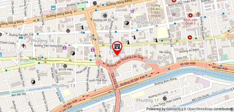 Map go to Ban Quan Tri Chung Cu 38-42 Luong Nhu Hoc Phuong 10 Quan 5 TP.HCM