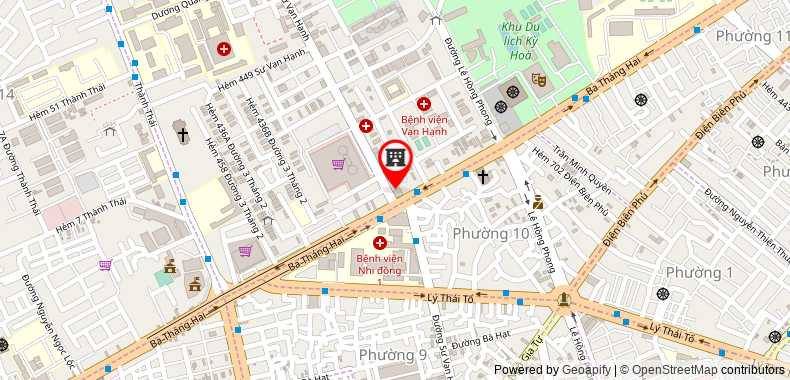 Map go to Khang Minh Investment Corporation