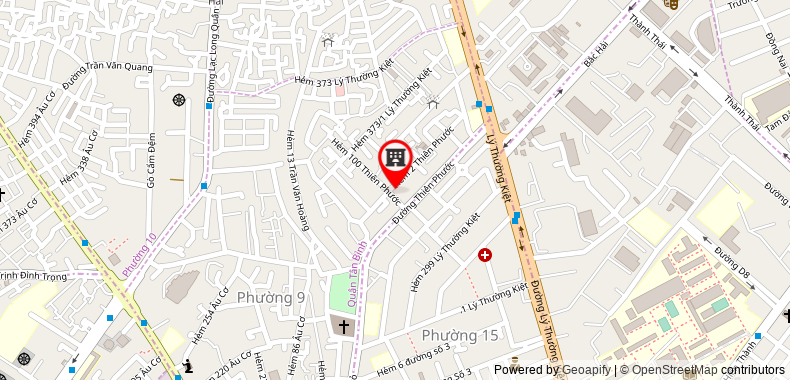 Map go to Viet New Talent Service Trading Entertainment Company Limited