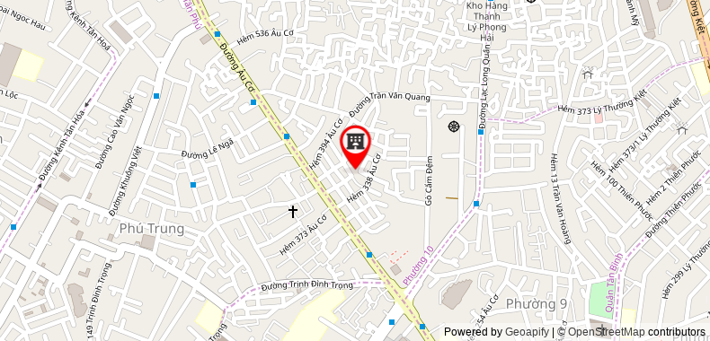 Map go to Kim Thanh Phat Commercial Services and Repair Company Limited
