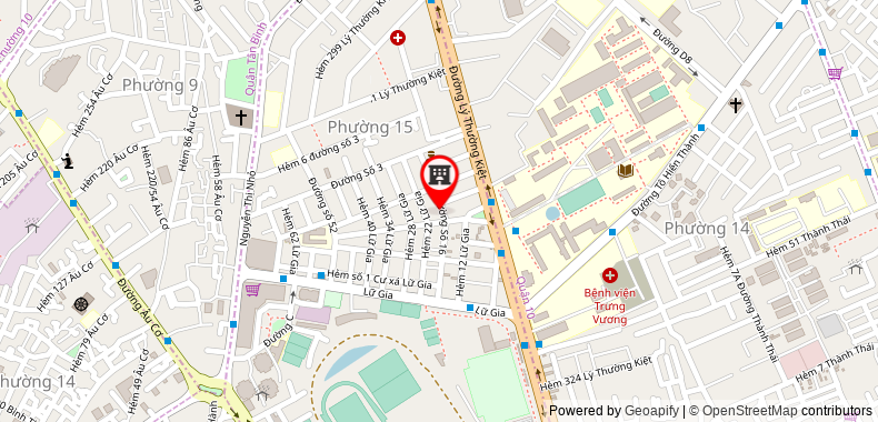 Map go to Sg Homes Service Angency Real Estate Company Limited