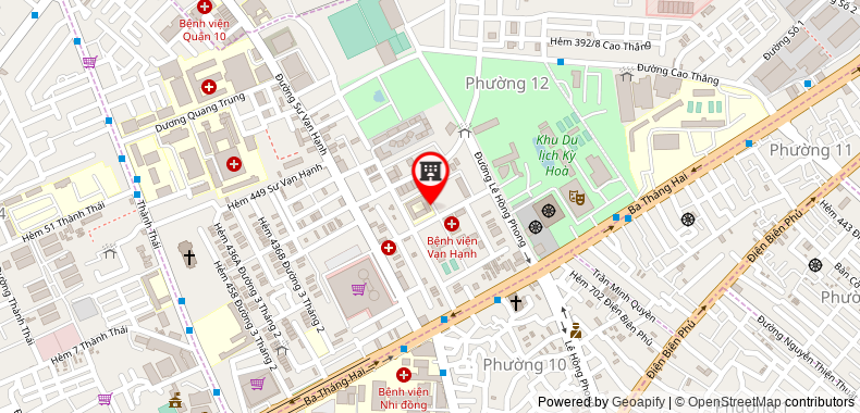 Map go to Camera An Binh Monitoring Company Limited