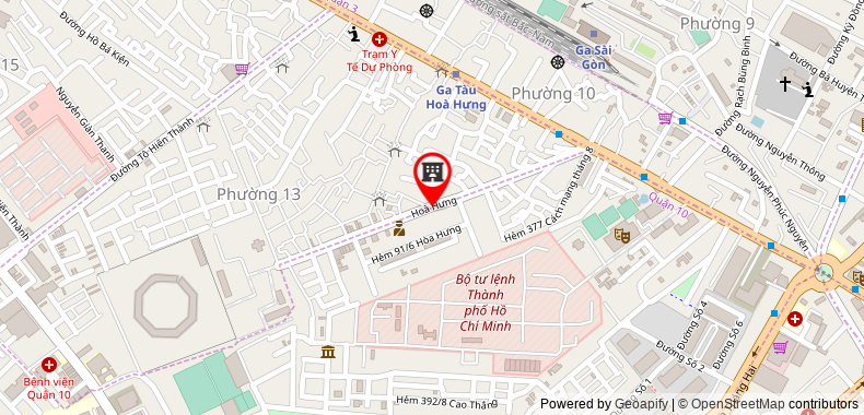 Map go to Hoa Li Ly Company Limited