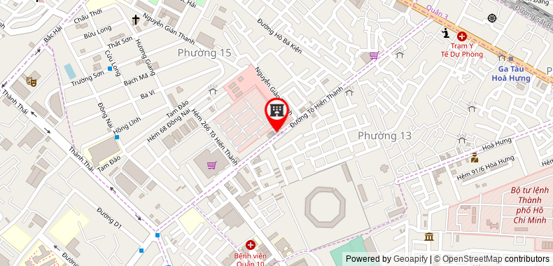 Map go to Phong Vinh Advertising Service Trading Company Limited