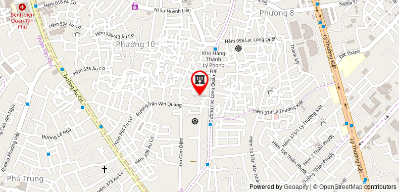 Map go to Phuong Tam Printing Company Limited