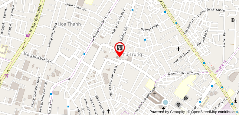 Map go to Huu Thang Sg Company Limited