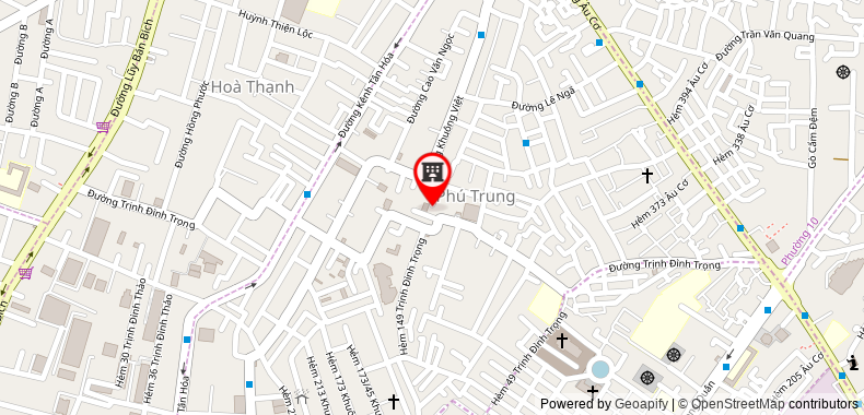 Map go to Su Dan Sinh Law Office