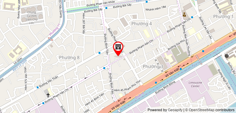 Map go to Duy Tan Service Trading Investment Company Limited