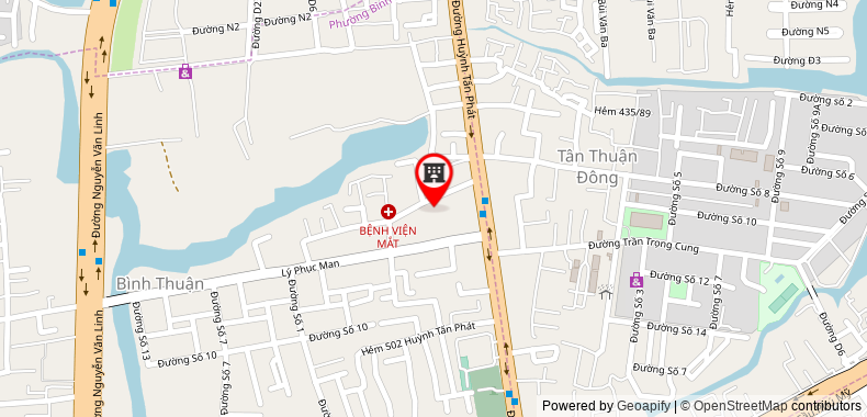 Map go to Minh Anh Service Investment Company Limited
