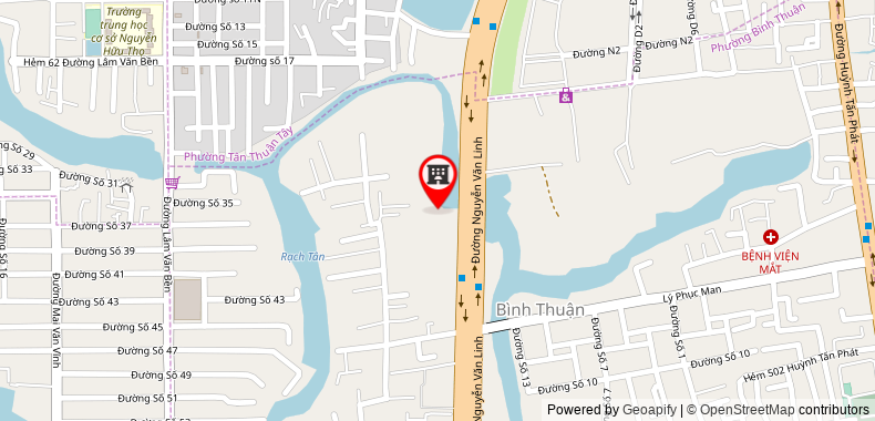 Map go to Tien Thanh Fashion Apparel Services And Trading Production Company Limited