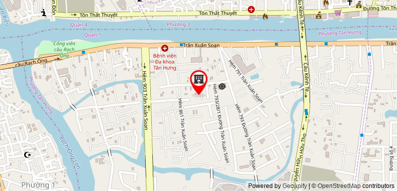 Map go to Khac Dau Moc Viet Service Company Limited