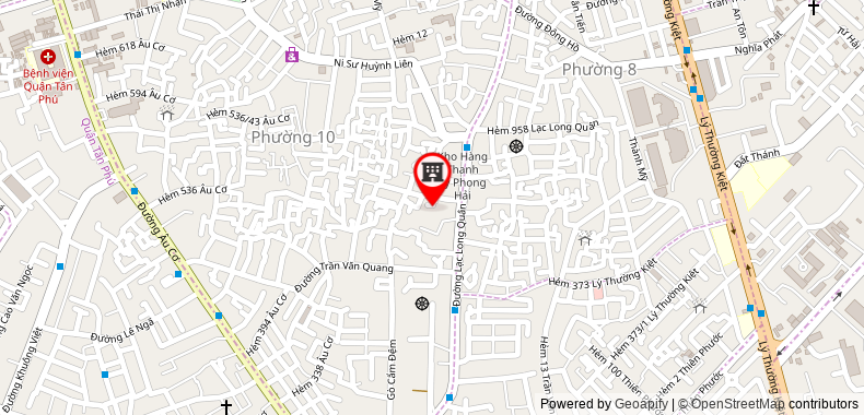 Map go to Thanh Phat Consultant Service Company Limited
