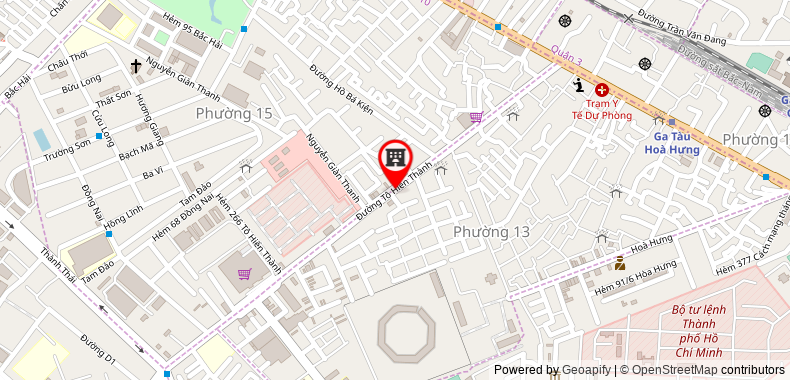 Map go to Hoang Long International Trading Production Company Limited