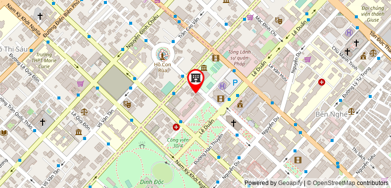 Map go to Ho Chi Minh City Branch - Next Wave Viet Nam Joint Stock Company
