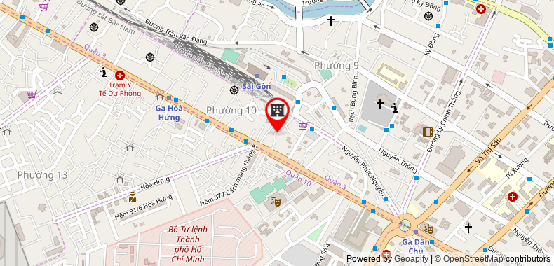 Map go to Van Phat Real-Estate Business Investment Joint Stock Company