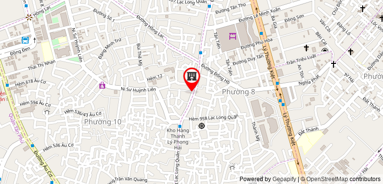 Map go to Bao Vuong Investment Service Trading Company Limited