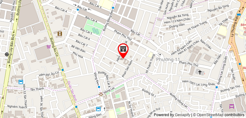 Map go to Cao Truong Ngan Investment - Production and Trading Company Limited