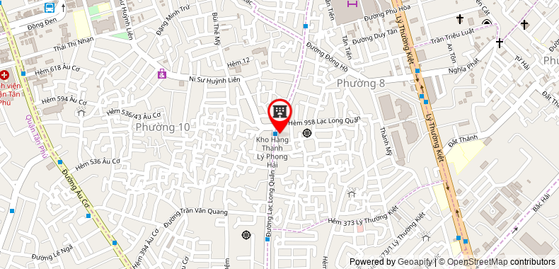 Map go to Tam Van Advertising Company Limited