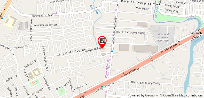 Map go to Tien Duy Refrigeration Company Limited
