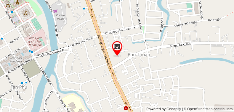 Map go to Minh Thai Transport Company Limited