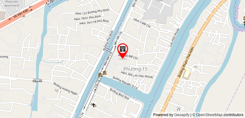 Map go to Rhine Vietnam Service Trading Production Company Limited